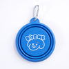 NEW Foldable Pet Travel Bowl - BPA FREE - FluffyCream