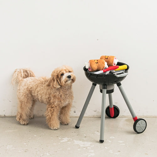 BBQ Meat Interactive Dog Toy - FluffyCream