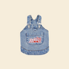 Sweet Denim Vest - FluffyCream
