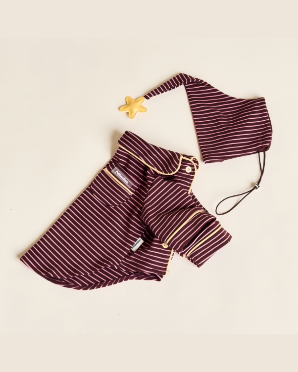 Hit Snooze, Hooman Pajamas — Jam Pink - FluffyCream