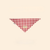 Red Plaid Bandana - FluffyCream