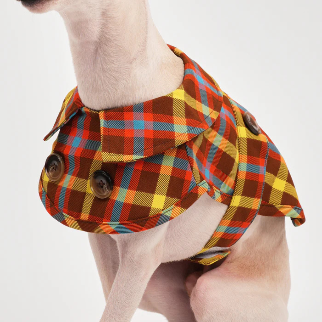 The Windsor Trench - Highland Rainbow - FluffyCream