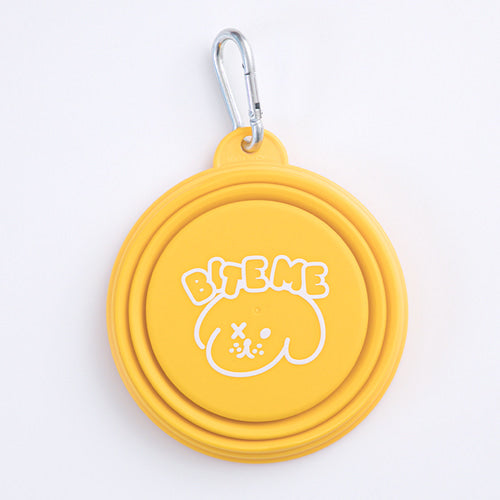 NEW Foldable Pet Travel Bowl - BPA FREE - FluffyCream