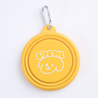 NEW Foldable Pet Travel Bowl - BPA FREE - FluffyCream