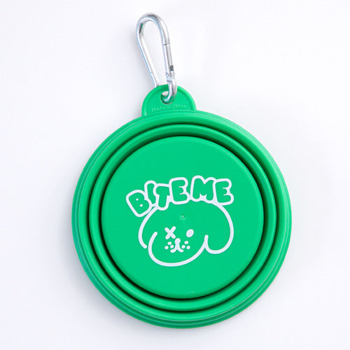 NEW Foldable Pet Travel Bowl - BPA FREE - FluffyCream