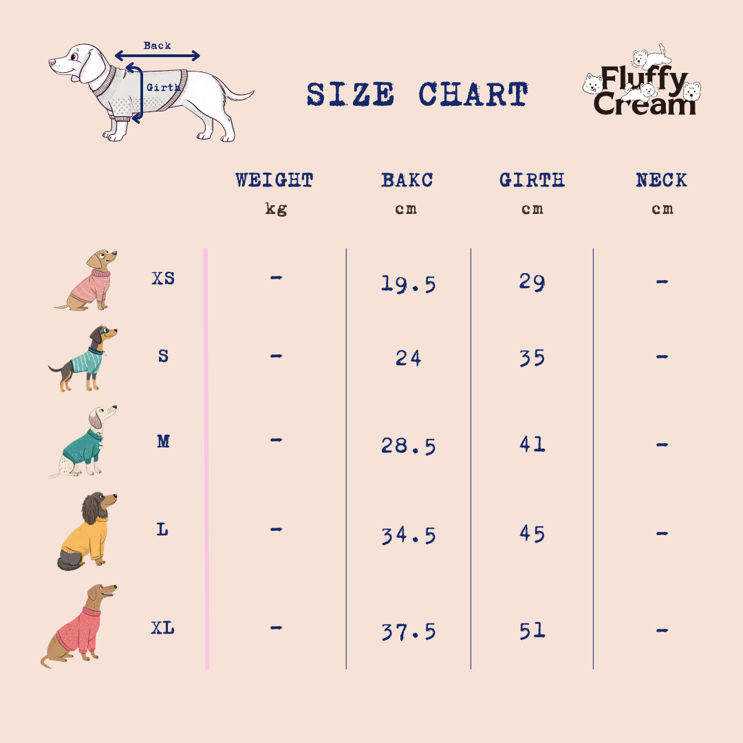 Size Chart (cm)