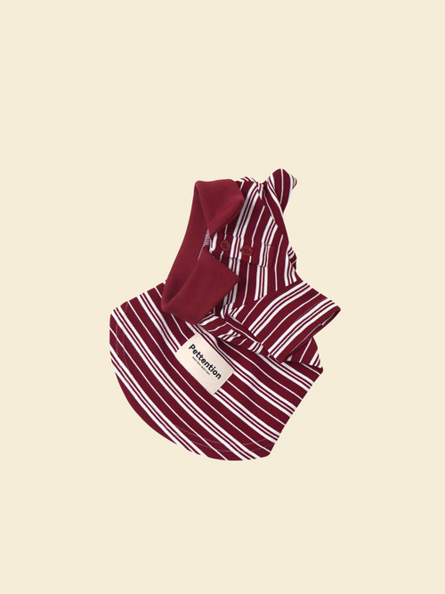 Courtside Burgundy Polo Shirt - FluffyCream