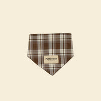 Urban Pup Plaid Bandana - FluffyCream