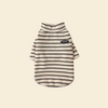 Striped Pet Shirt - FluffyCream