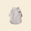 Striped Pet Shirt - FluffyCream