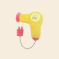 Hair Dryer Dog Tug Toy - FluffyCream