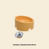 Modular Pet Feeders | Round Bowl - FluffyCream