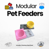 Modular Pet Feeders | Set - FluffyCream