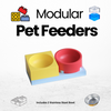Modular Pet Feeders | Set - FluffyCream