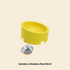 Modular Pet Feeders | Round Bowl - FluffyCream